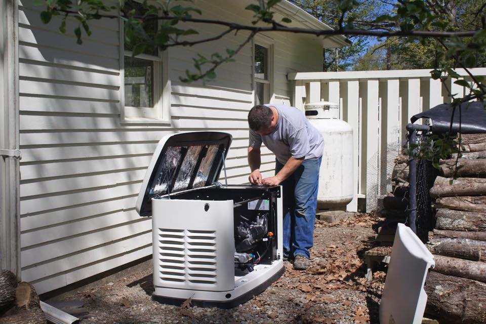 Generator installation